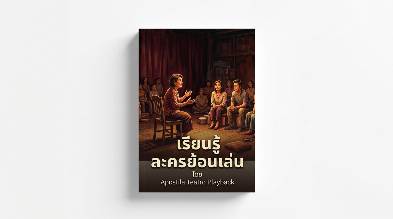 ปกอีบุ๊ก: เรียนรู้ละครย้อนเล่น
